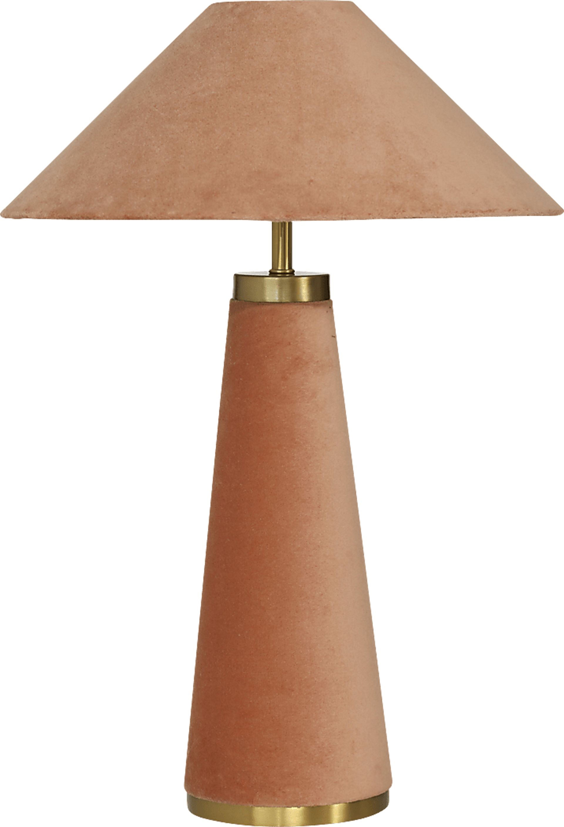Banneker Shade Terracota Lamp - Image 1
