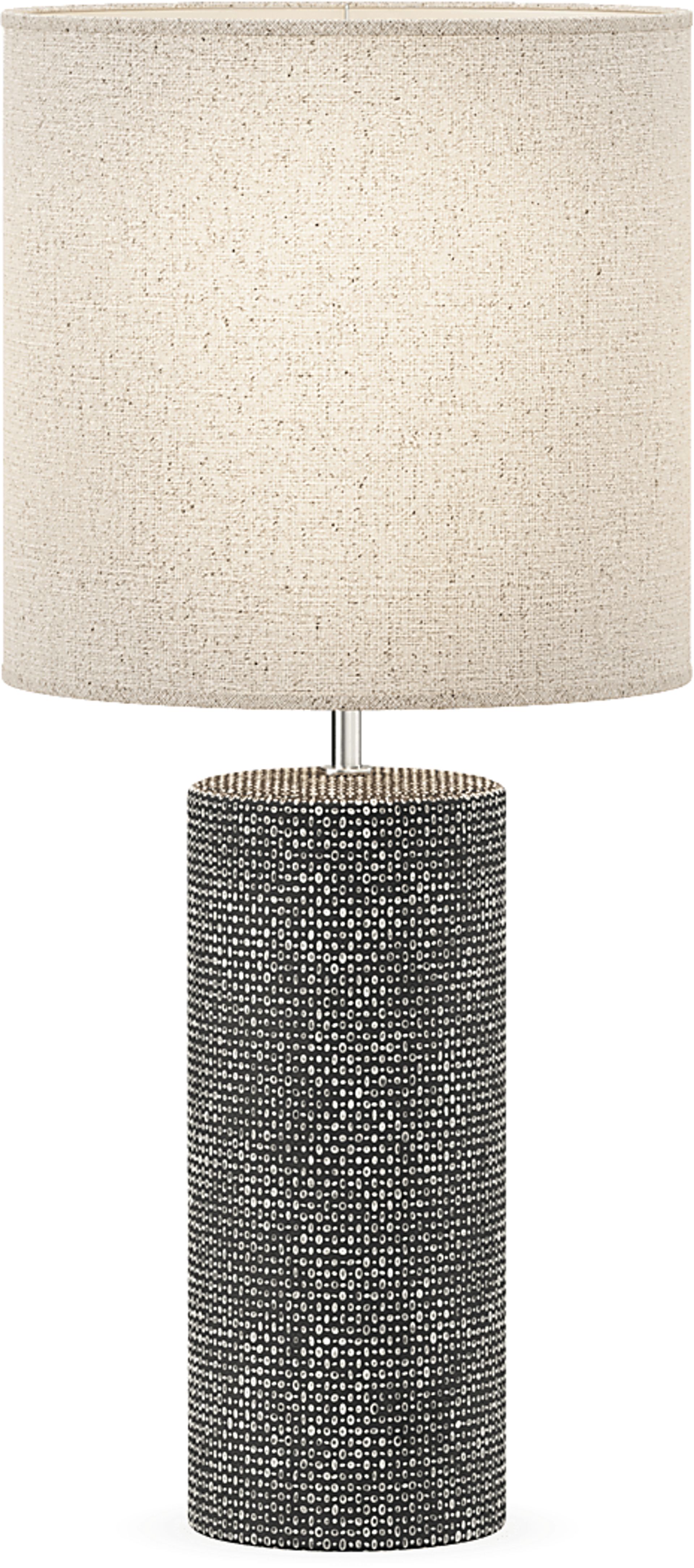Banner Lane Gray Table Lamp - Image 1