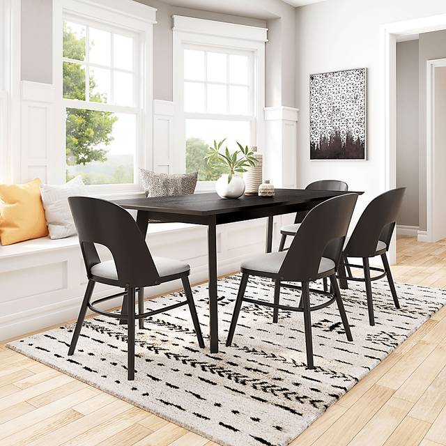 Banneret Black Dining Chair, Set of 2 - Thumbnail - Image 3