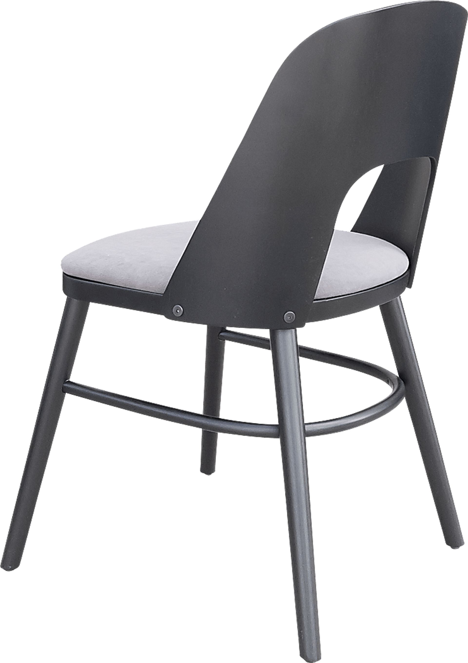 Banneret Black Dining Chair, Set of 2 - Image 4