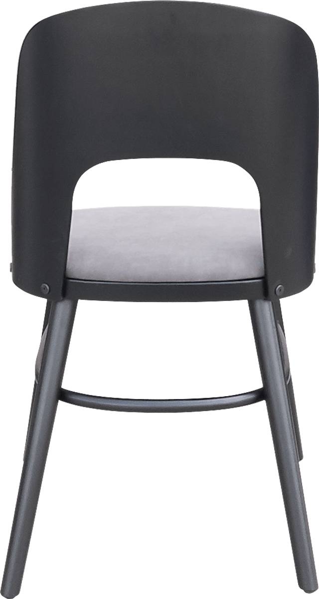 Banneret Black Dining Chair, Set of 2 - Thumbnail - Image 5
