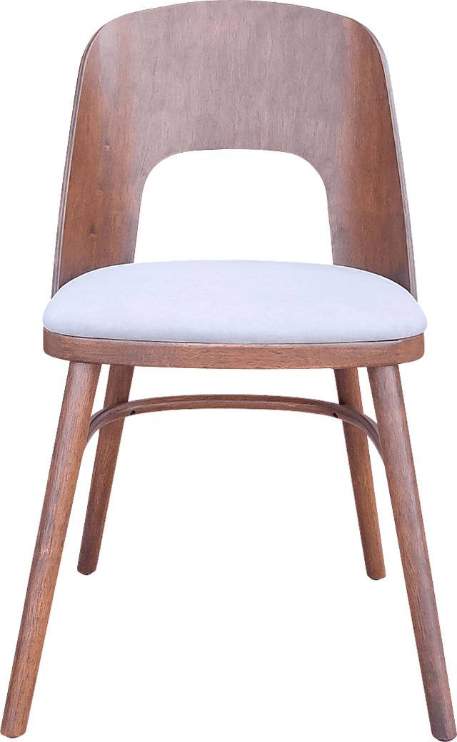 Banneret Walnut Dining Chair, Set of 2 - Thumbnail - Image 6