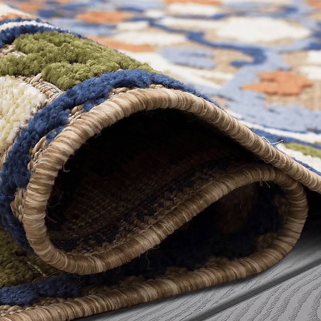 Bannia Bay Multi 6' x 9' Indoor/Outdoor Rug - Thumbnail - Image 5