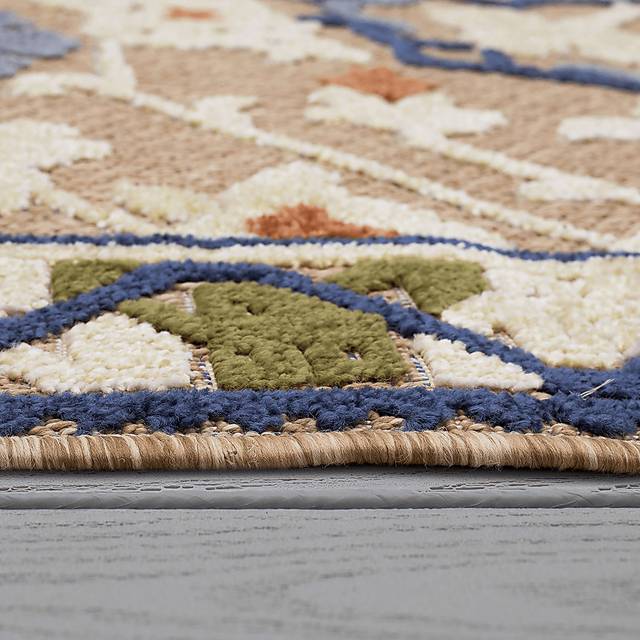 Bannia Bay Multi 6' x 9' Indoor/Outdoor Rug - Thumbnail - Image 6