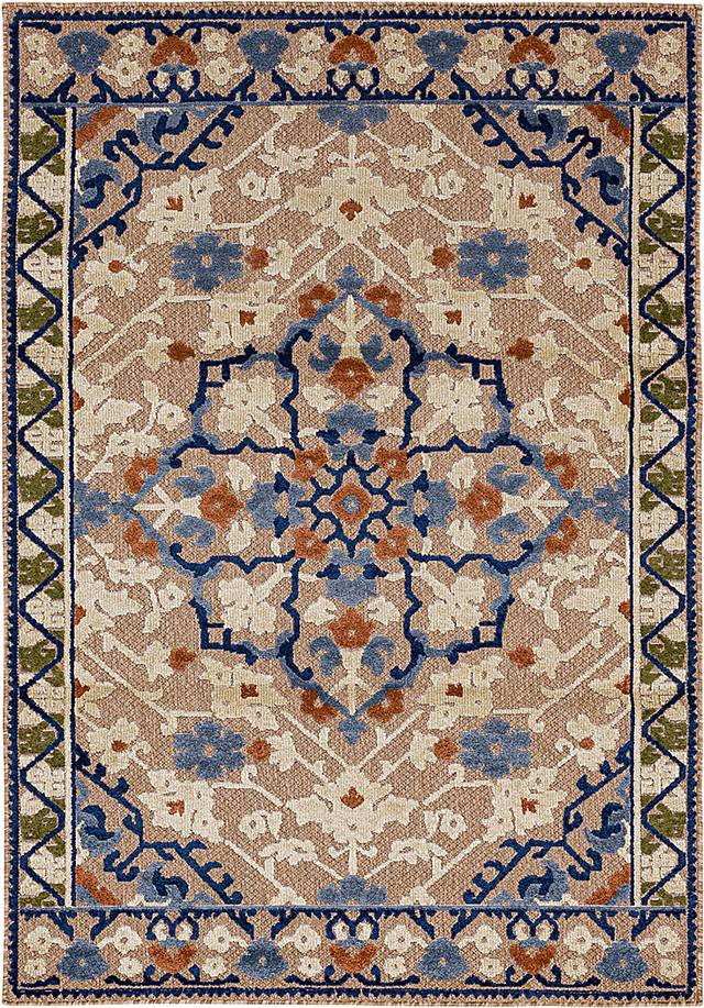 Bannia Bay Multi 6' x 9' Indoor/Outdoor Rug - Thumbnail - Image 1