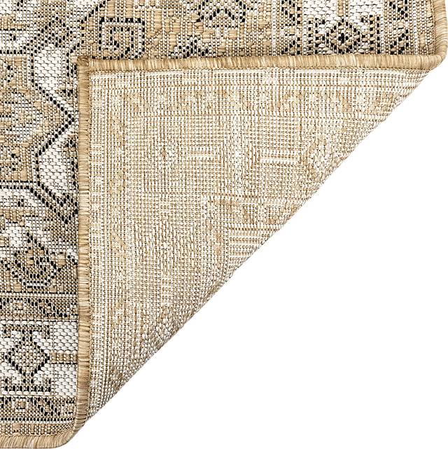 Bannigan Natural 6'6 x 9'4 Indoor/Outdoor Rug - Thumbnail - Image 4