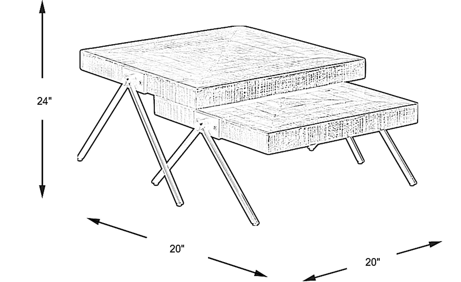 Dimension Image. Please refer to the Dimension Tab on this page for dimension details.