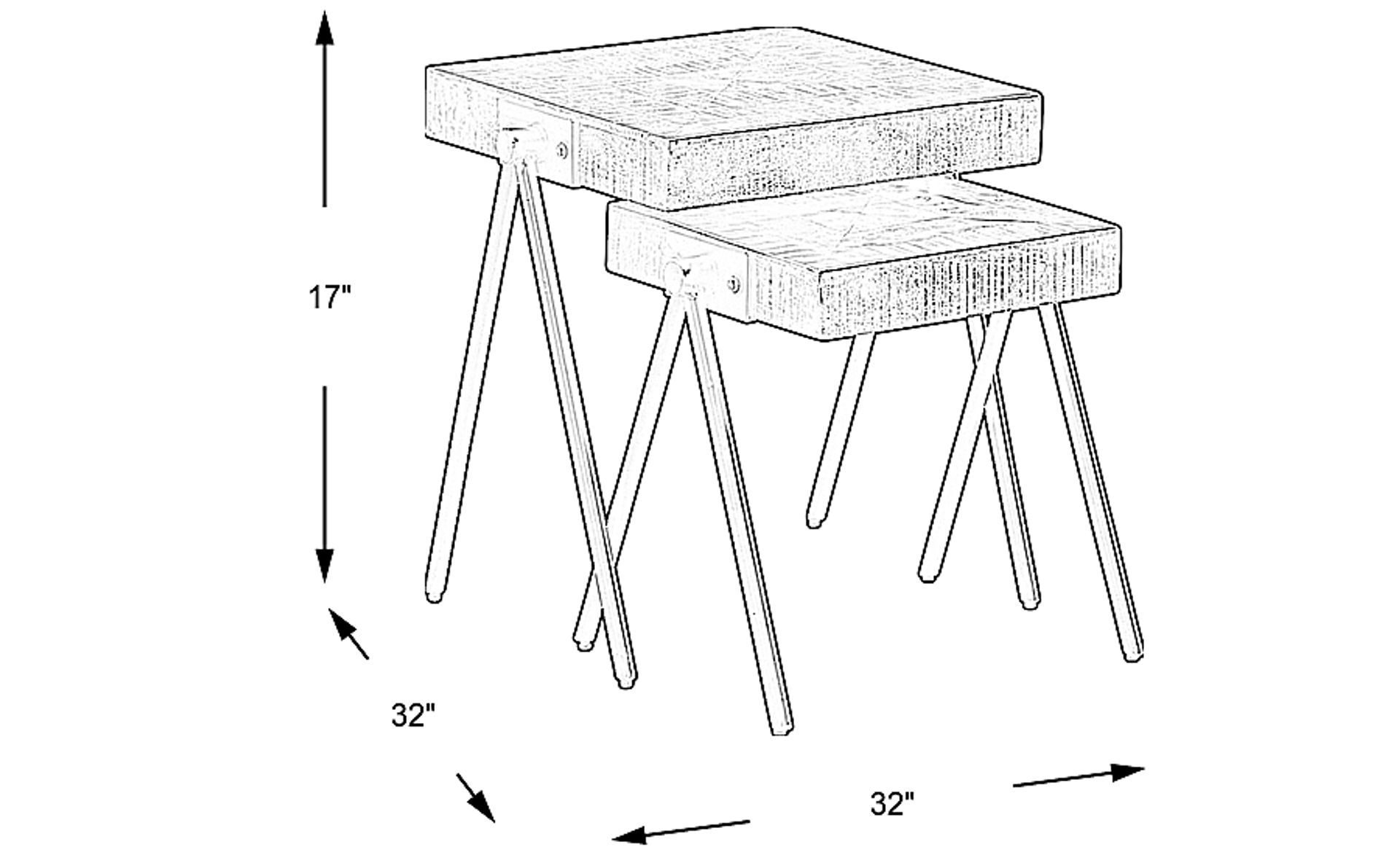 Dimension Image. Please refer to the Dimension Tab on this page for dimension details.