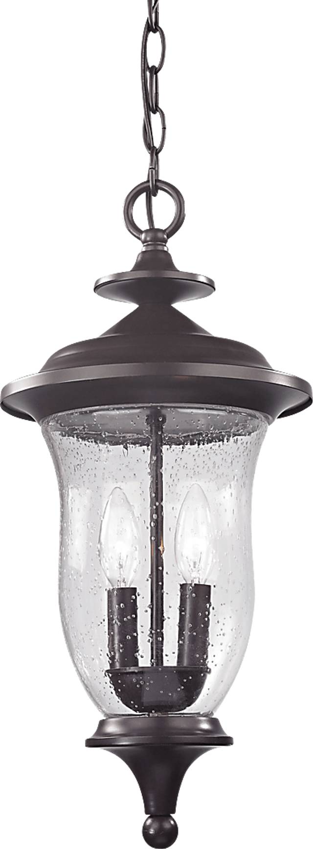 Bannington Brown Outdoor Chandelier - Thumbnail - Image 1