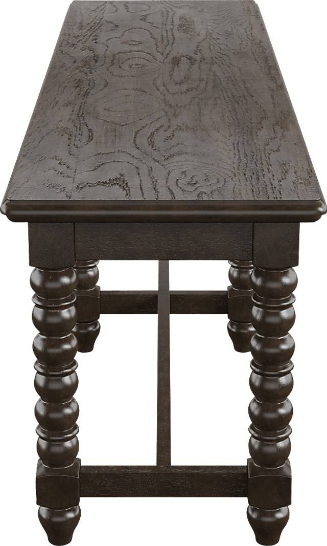 Bannock Espresso Dining Bench - Thumbnail - Image 3