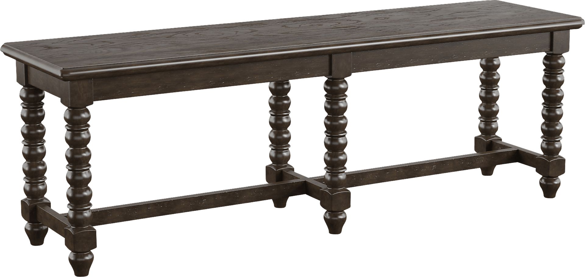 Bannock Espresso Dining Bench - Image 1