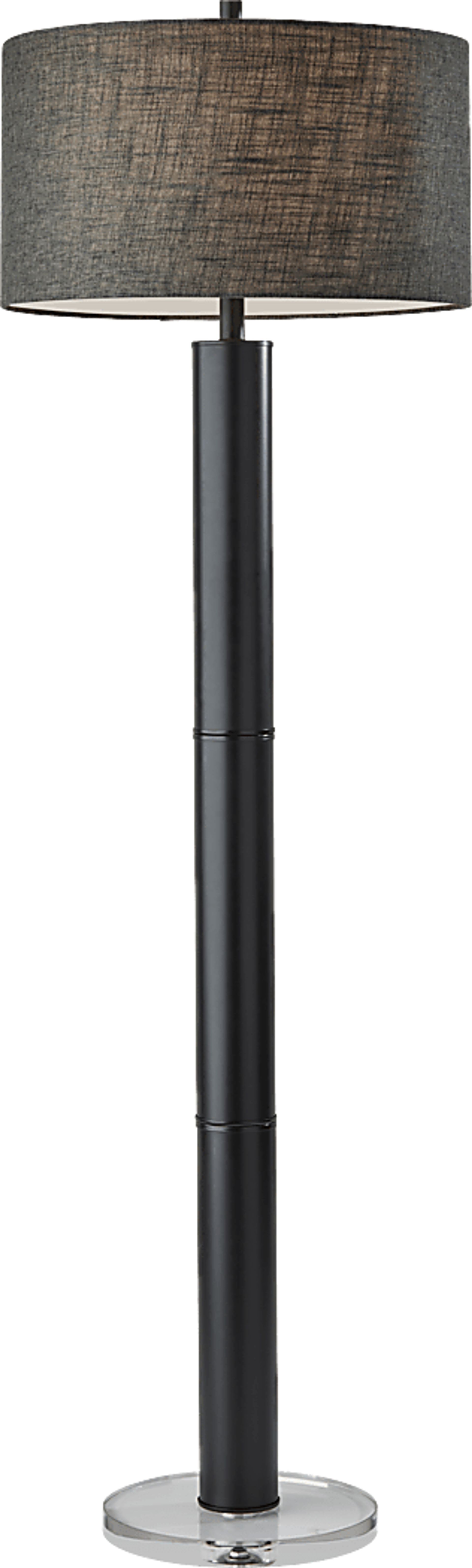Bannock Lane Black Floor Lamp - Image 1