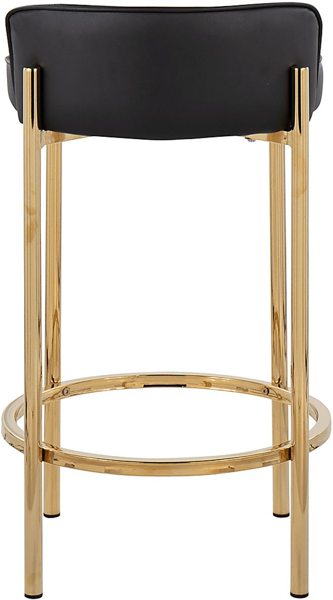 Bannon I Black Counter Stool Set of 2