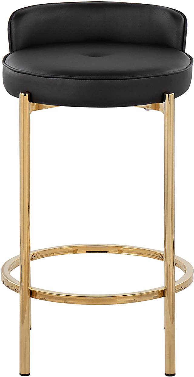 Bannon I Black Counter Stool Set of 2 - Thumbnail - Image 6