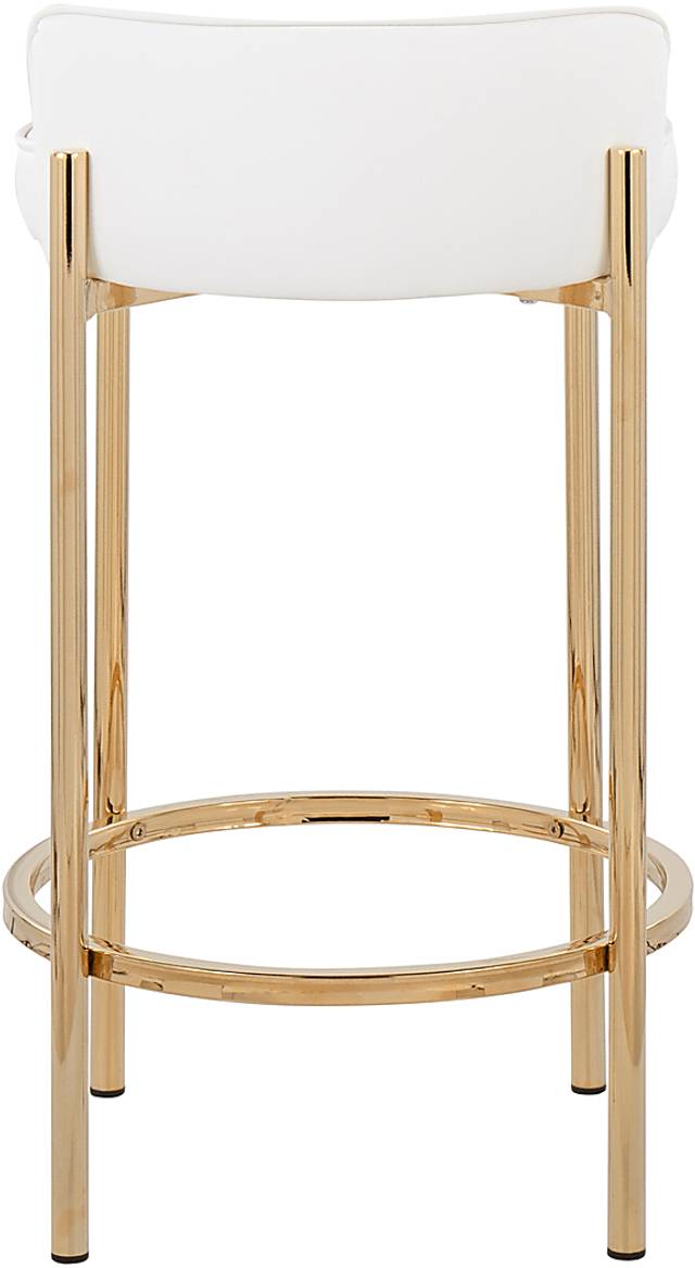 Bannon I White Counter Stool Set of 2 - Thumbnail - Image 5