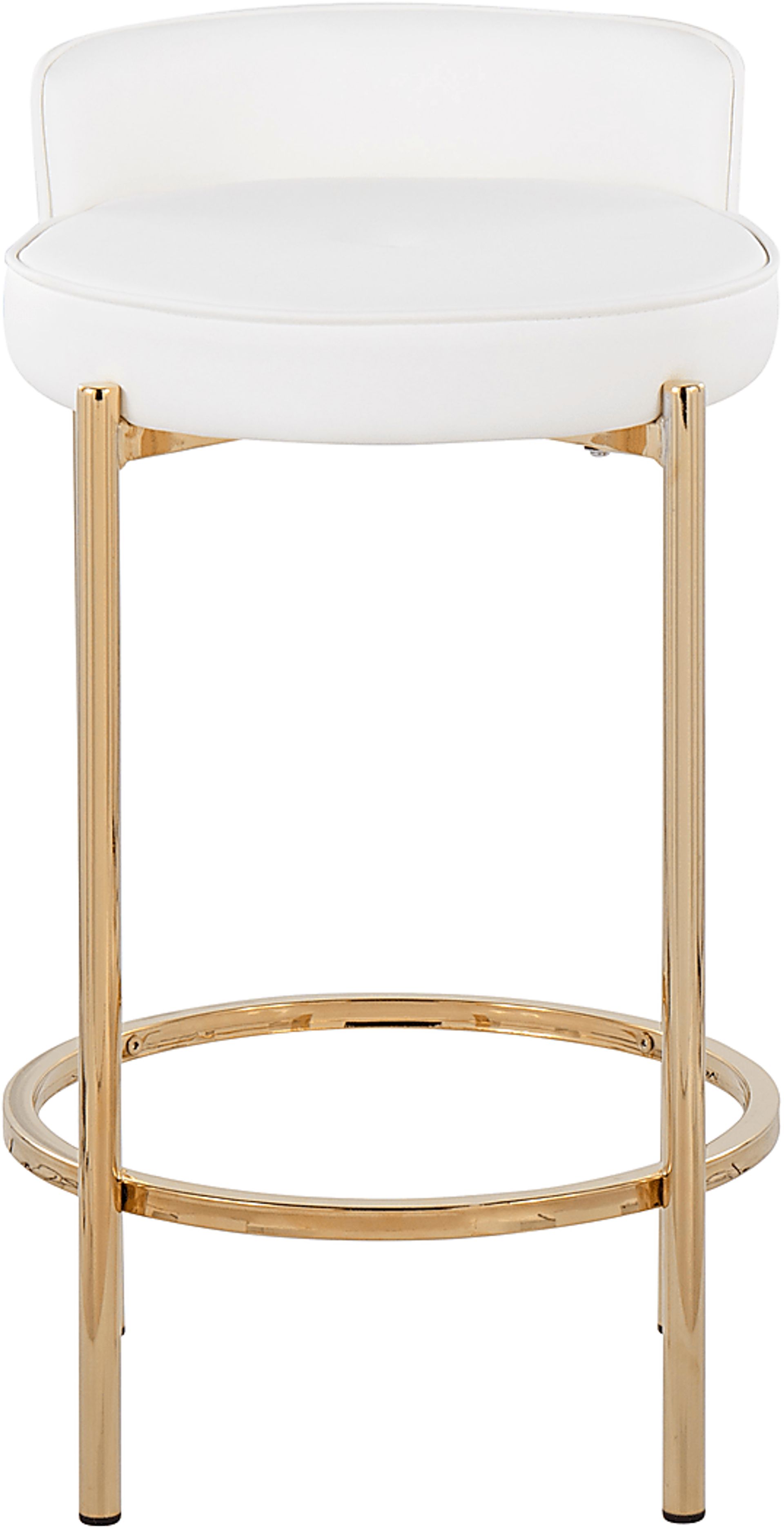 Bannon I White Counter Stool Set of 2 - Image 6