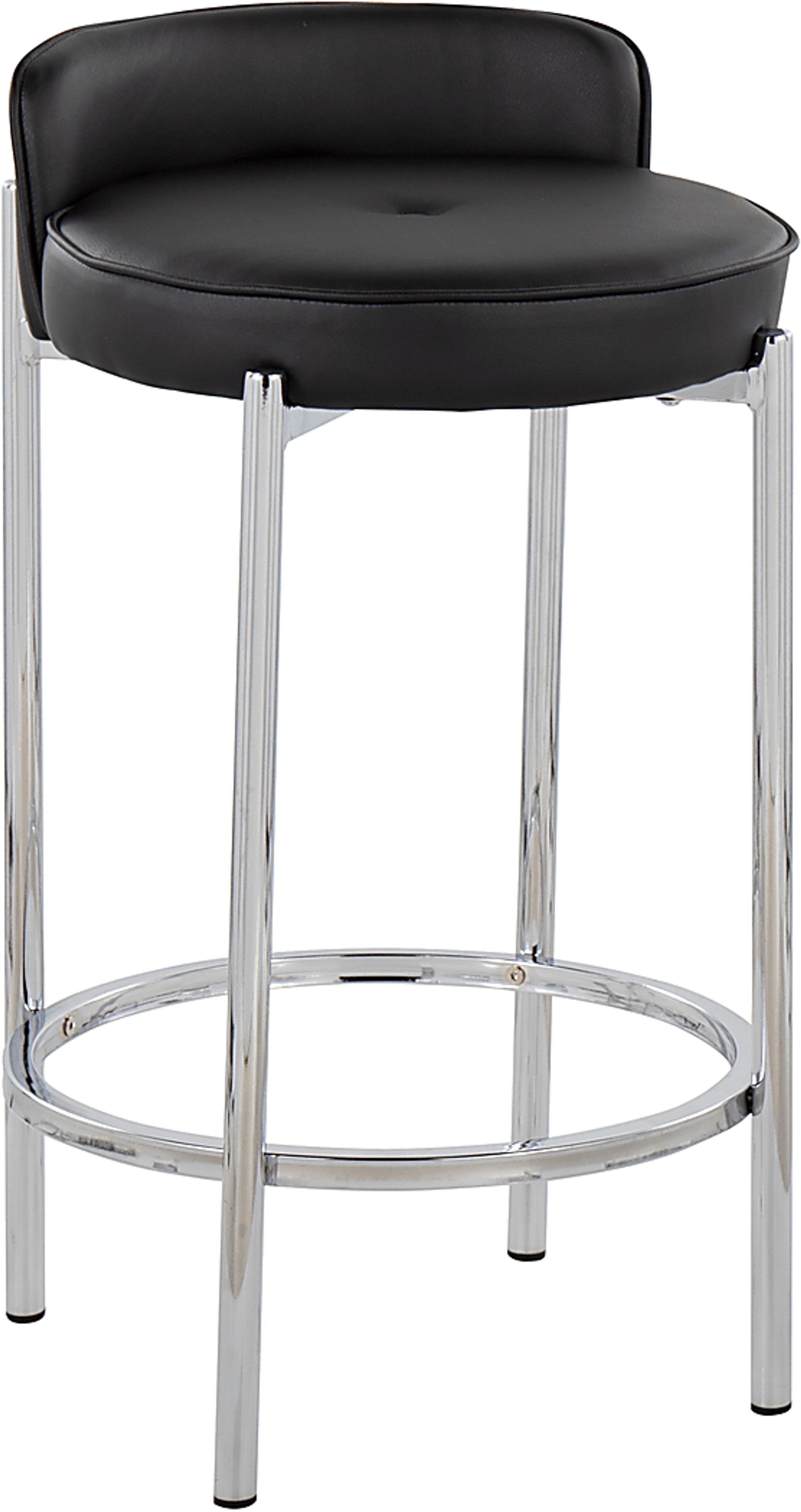 Bannon II Black Counter Stool Set of 2 - Image 2