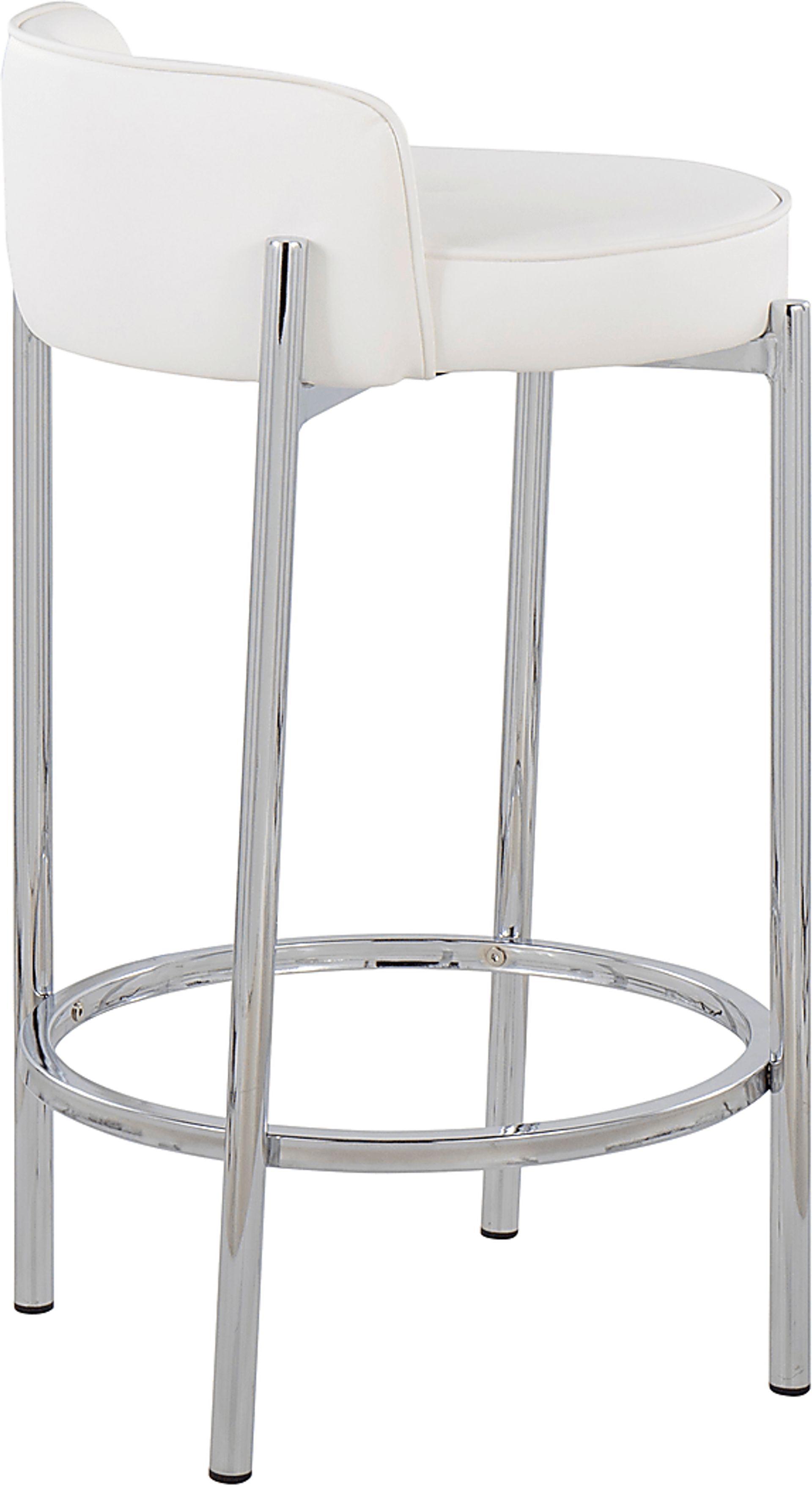 Bannon II White Counter Stool Set of 2 - Image 4