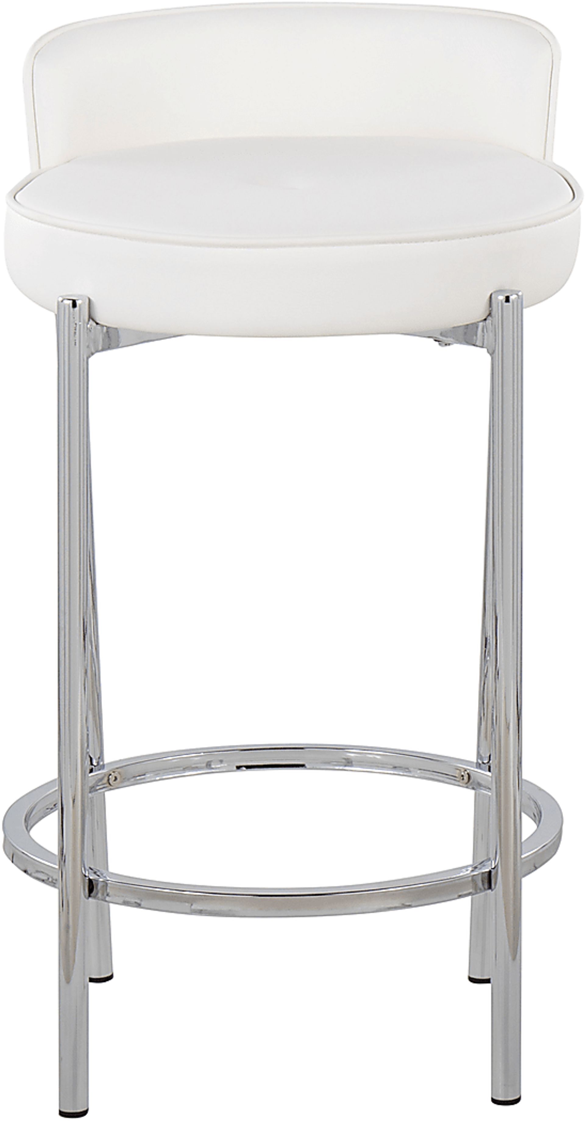 Bannon II White Counter Stool Set of 2 - Image 5