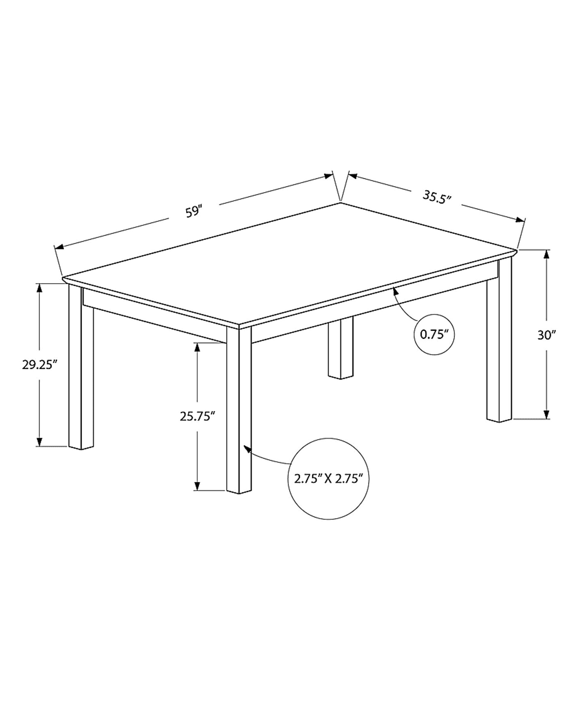 Bannyan Walnut Dining Table - Image 4