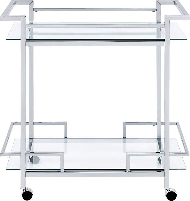 Banofax Silver Bar Cart - Thumbnail - Image 2