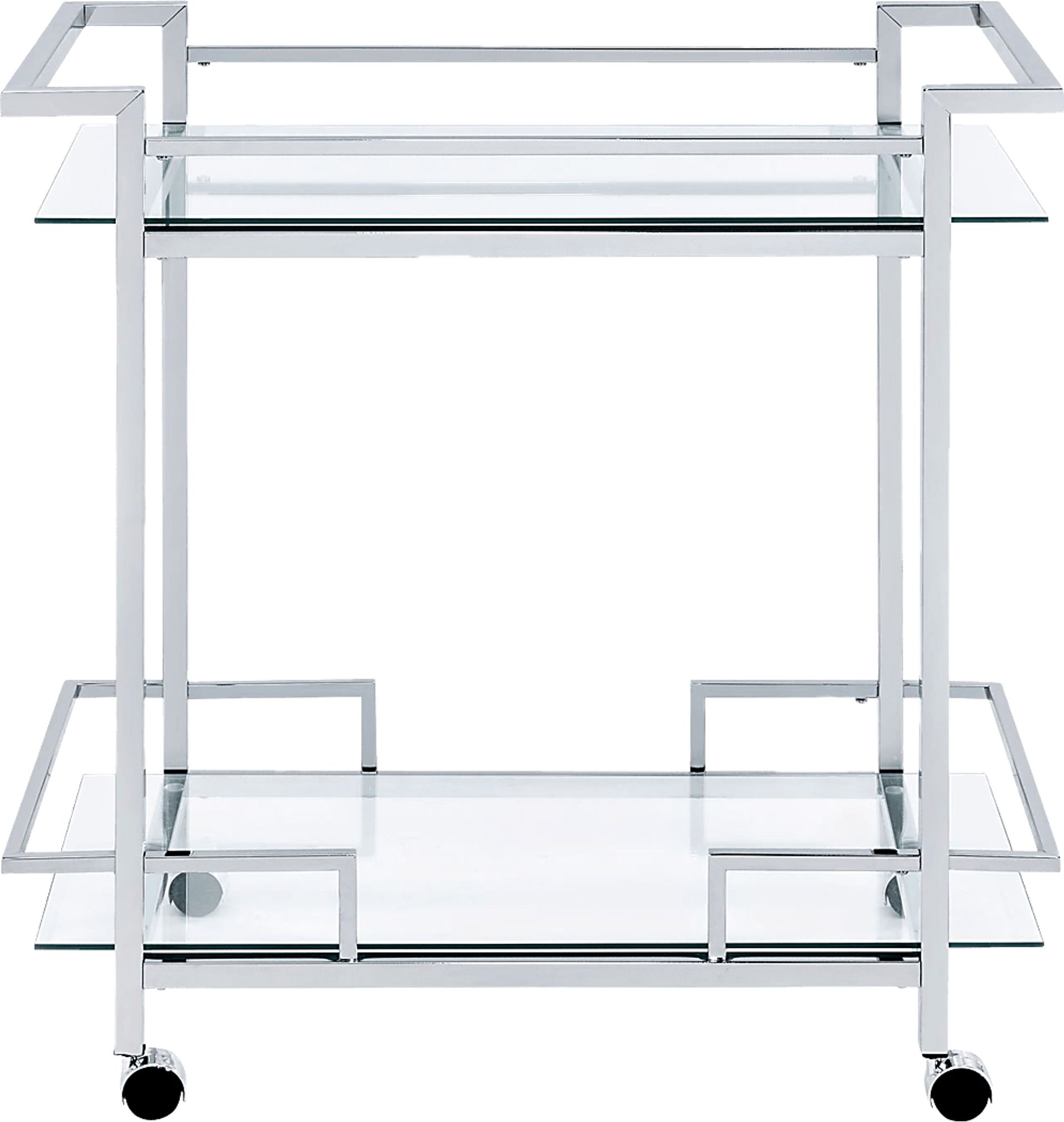 Banofax Silver Bar Cart - Image 2