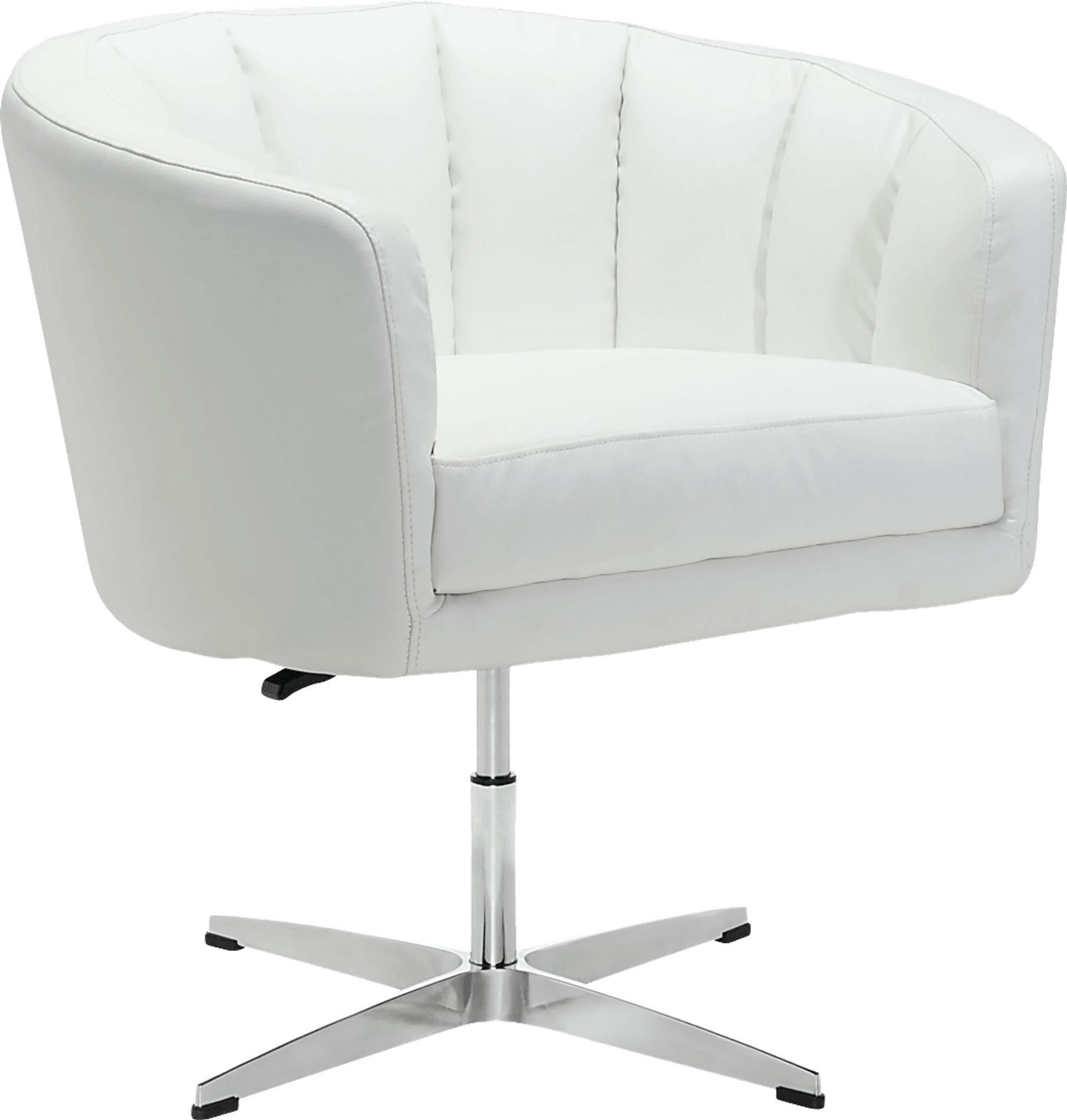 Banoffee White Office Chair - Image 1