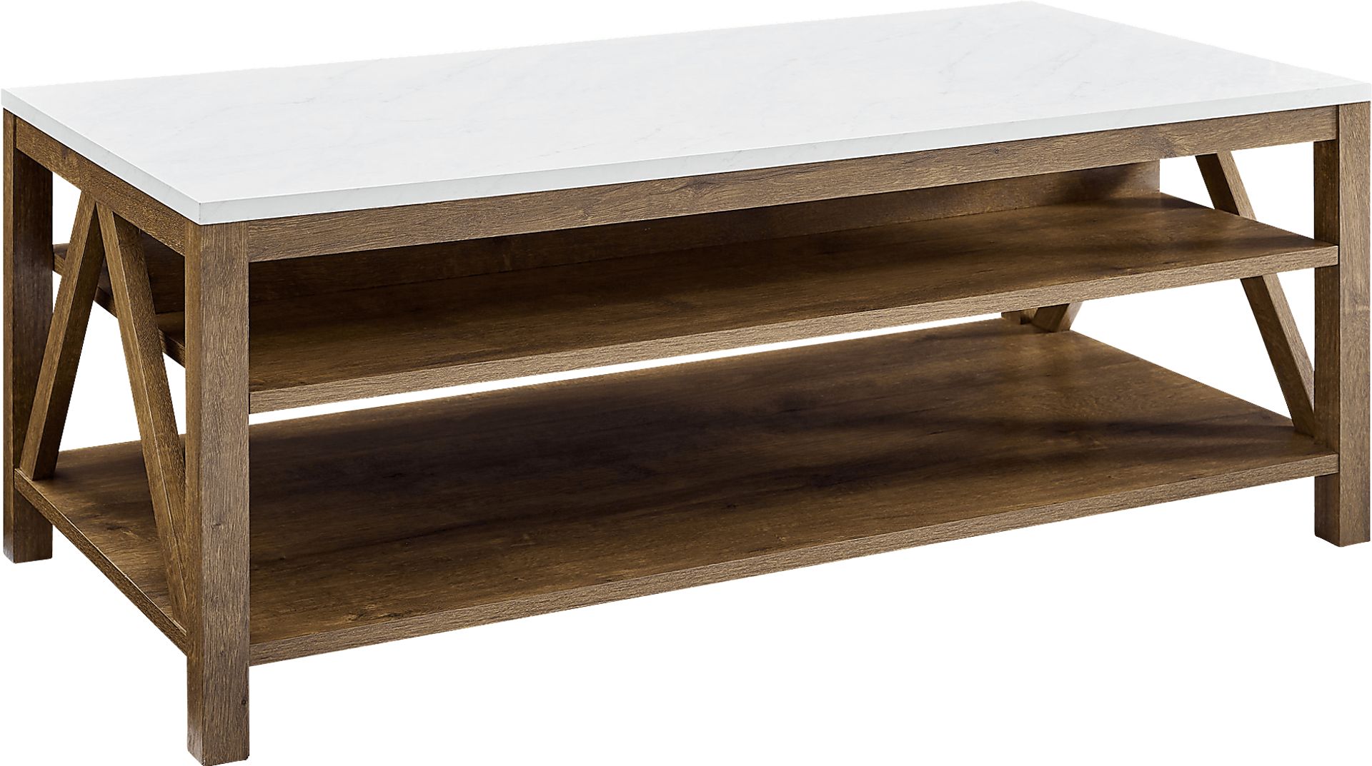 Banpass Walnut Cocktail Table - Image 1