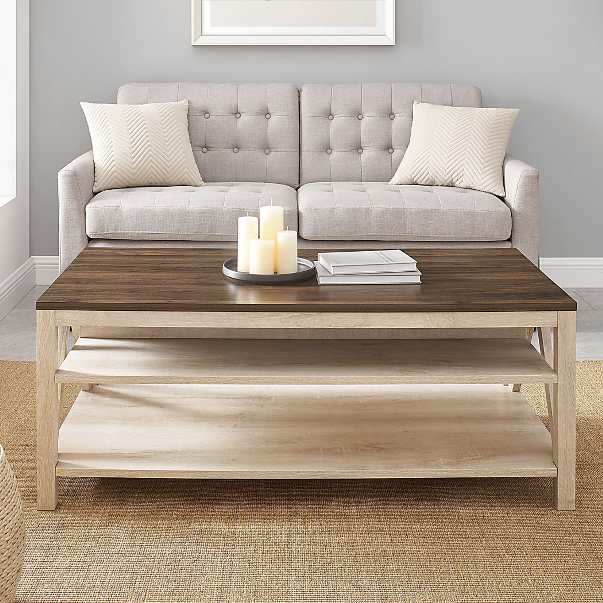 Banpass White Cocktail Table - Image 4