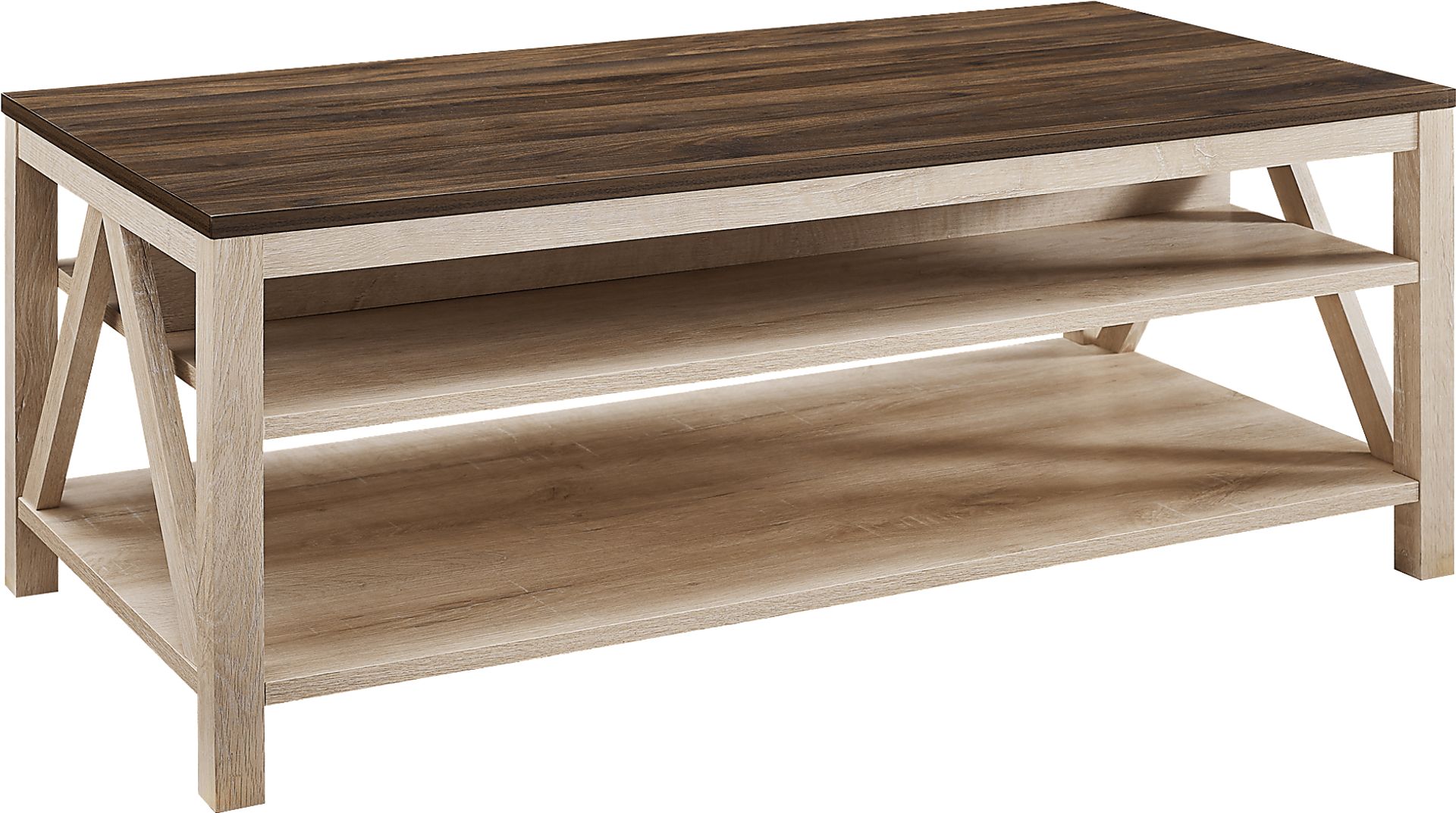 Banpass White Cocktail Table - Image 1