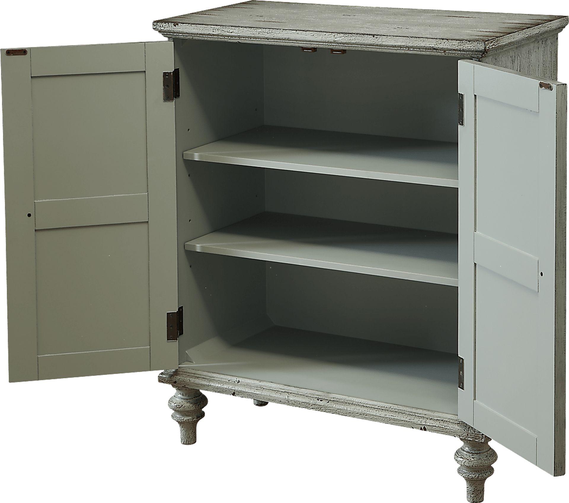 Bantam Place Gray Accent Cabinet - Image 3