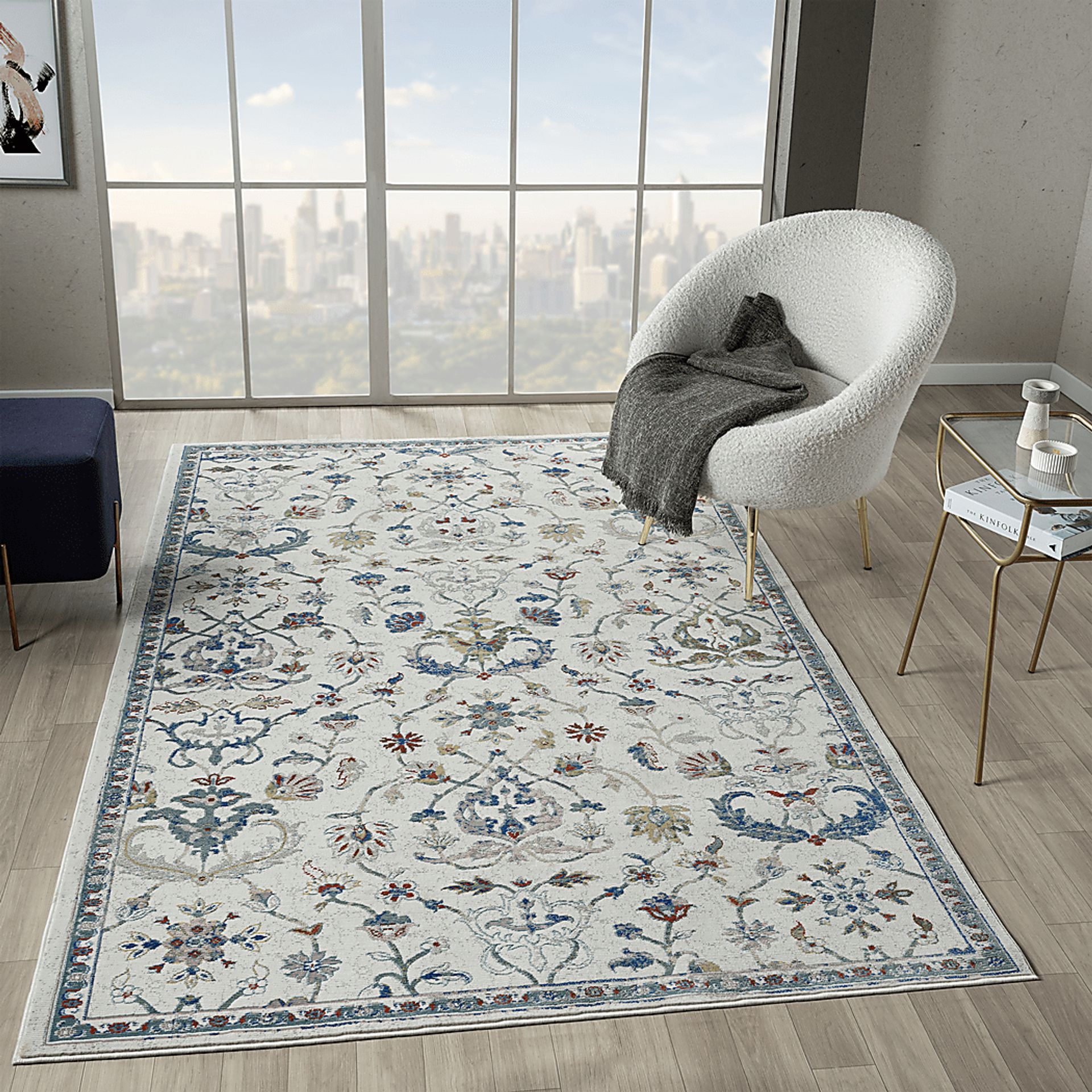 Bantera Ivory 4' x 6' Rug - Image 2