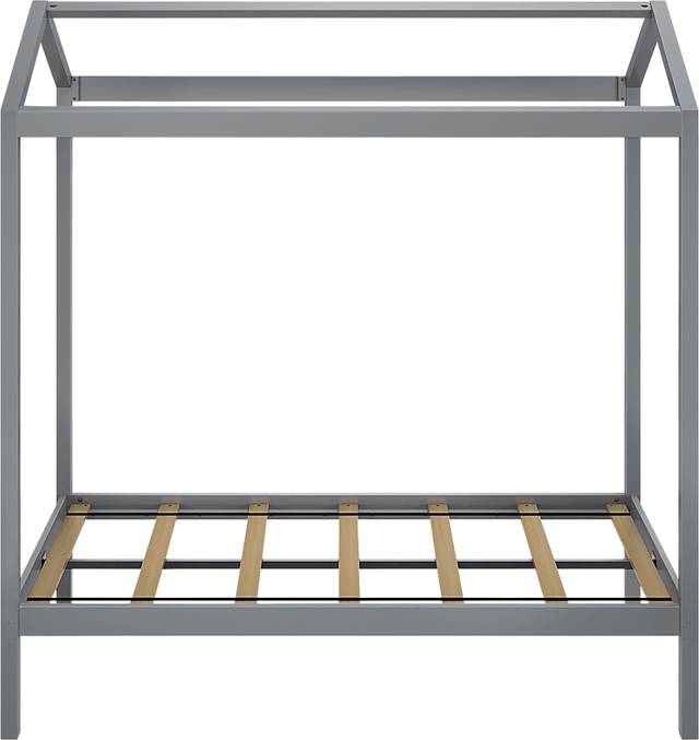 Kids Banting Gray Twin House Bed - Thumbnail - Image 4