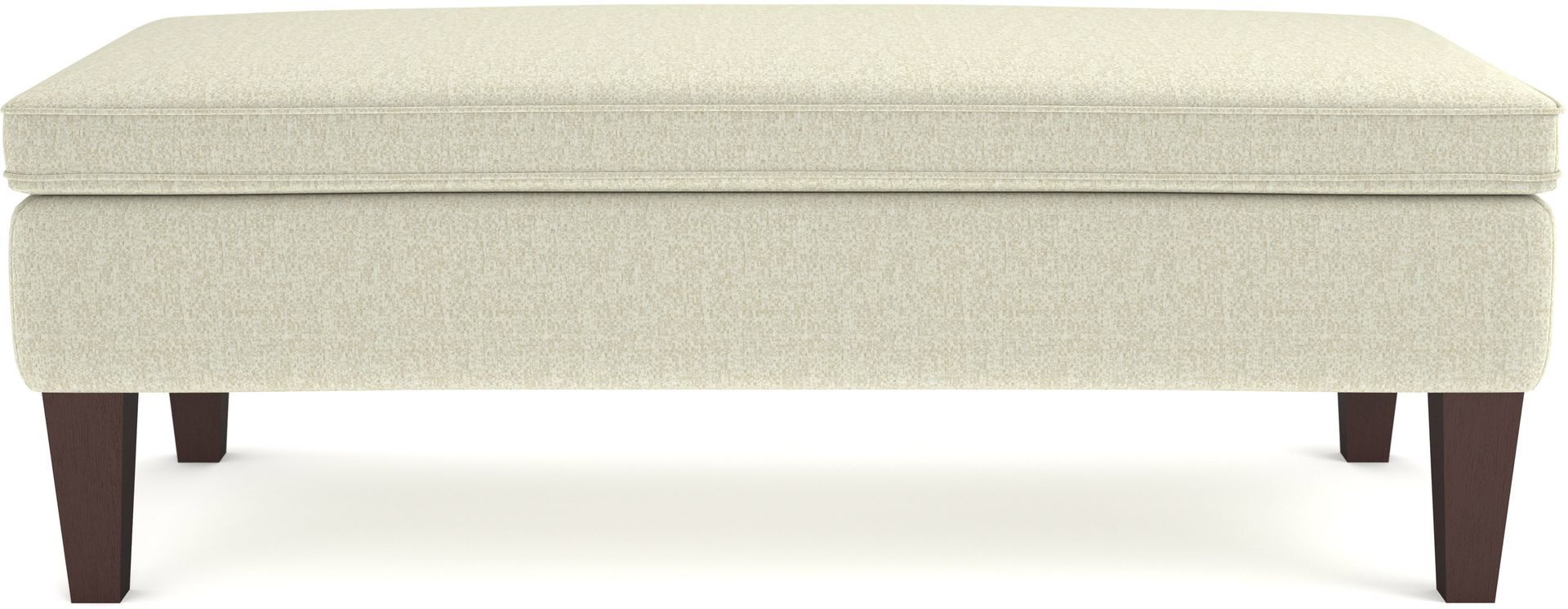 Bantom Beige Storage Ottoman - Image 2