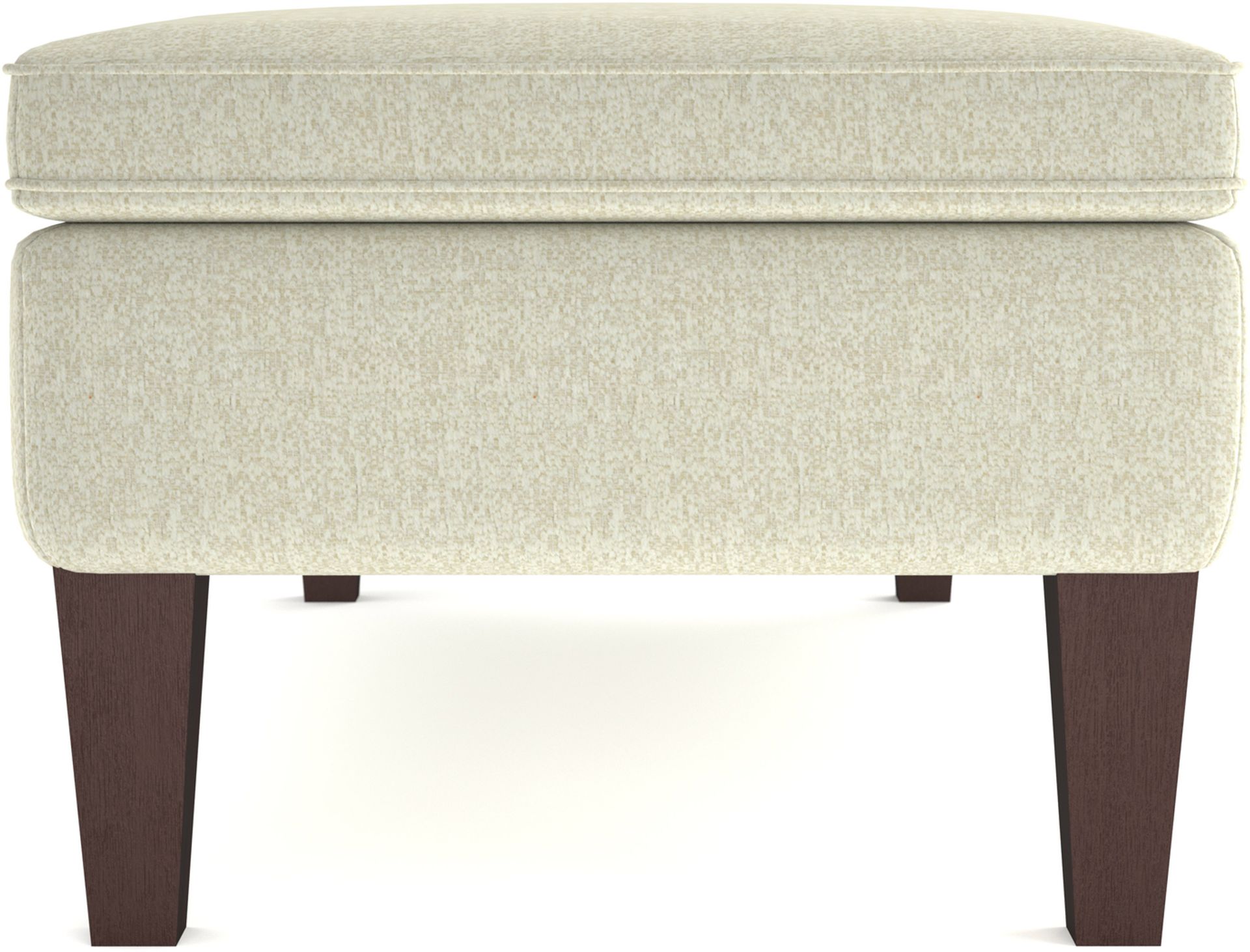 Bantom Beige Storage Ottoman - Image 3