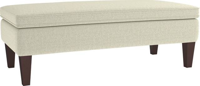 Bantom Beige Storage Ottoman - Thumbnail - Image 1