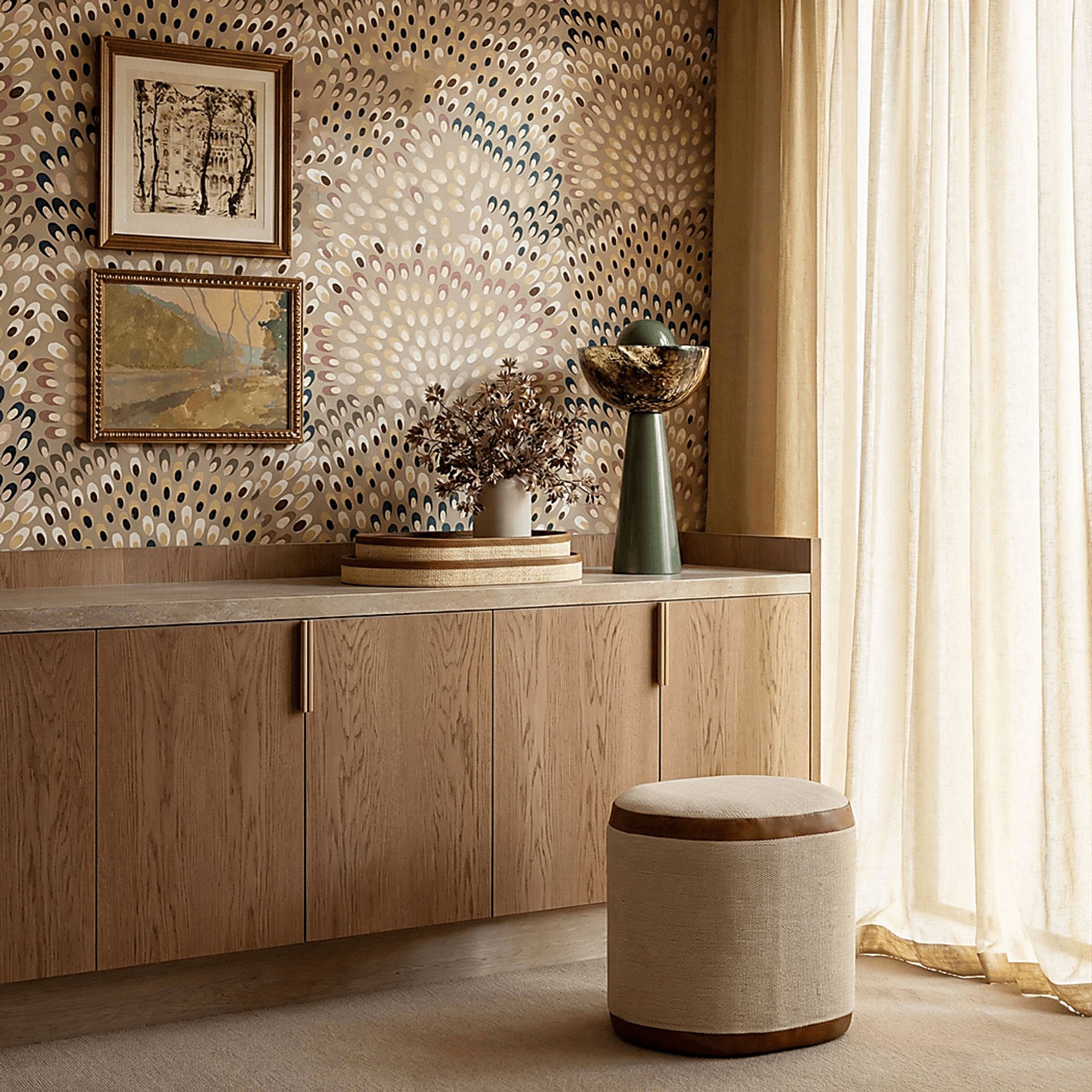 Bantu Green Lamp - Image 2