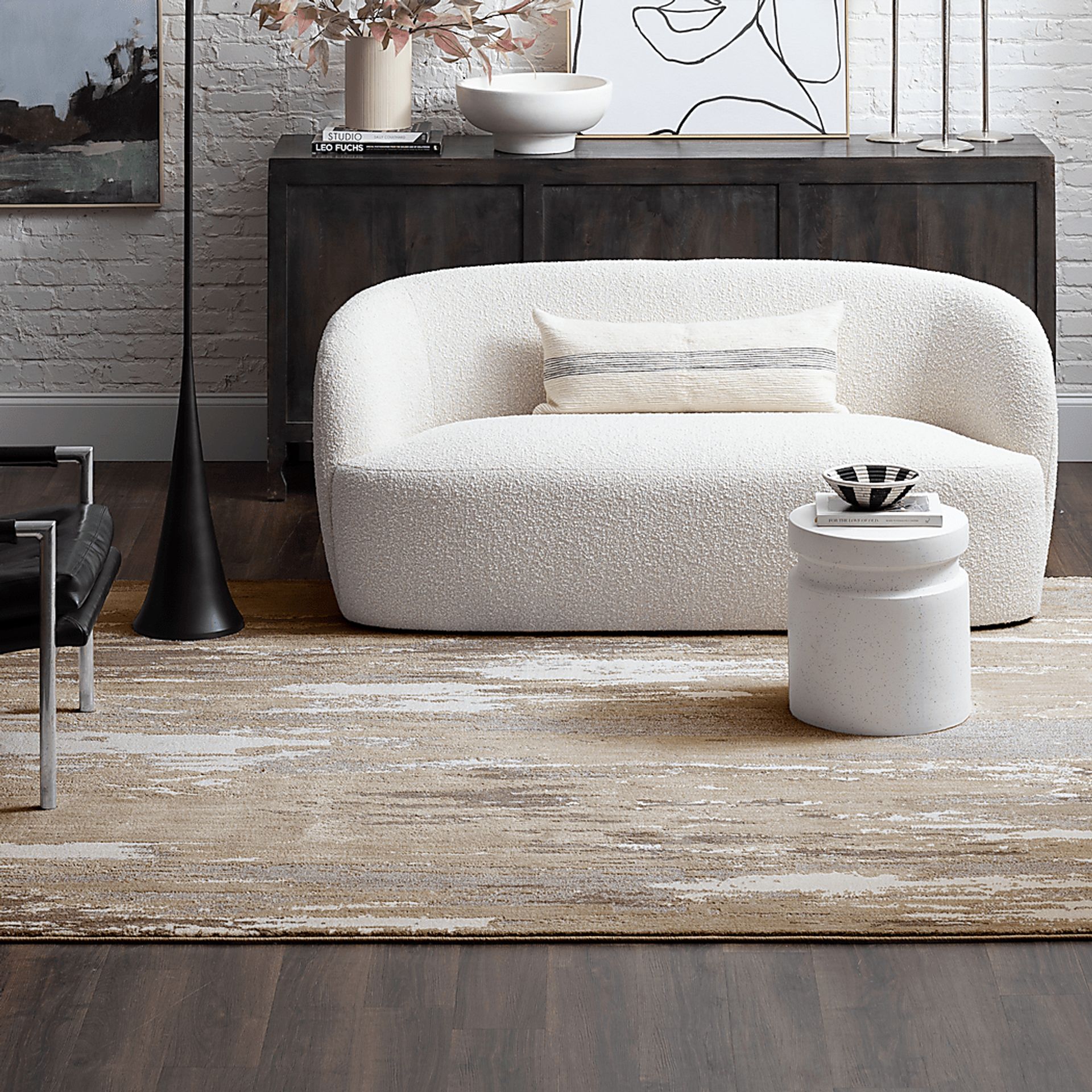 Stacy Garcia Banwin Ivory 8' x 11' Rug - Image 2
