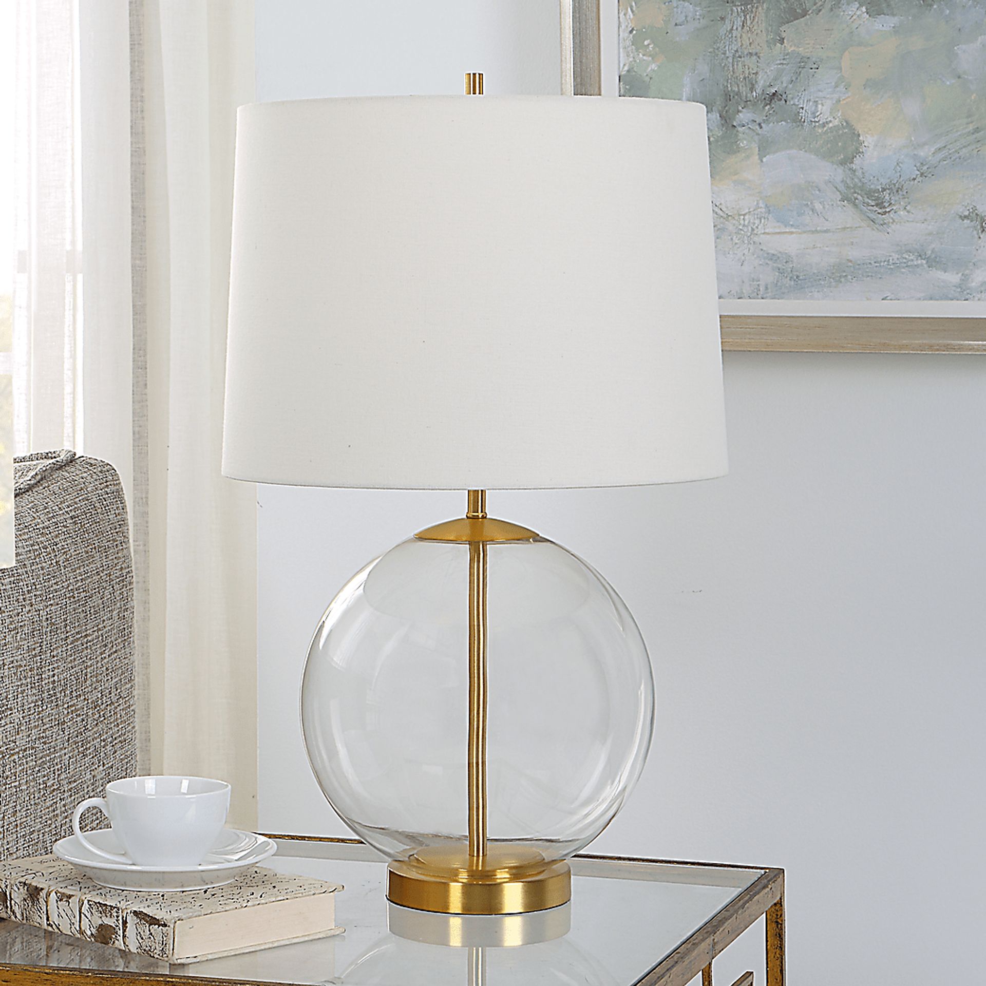 Banyan Place Gold Lamp - Image 2