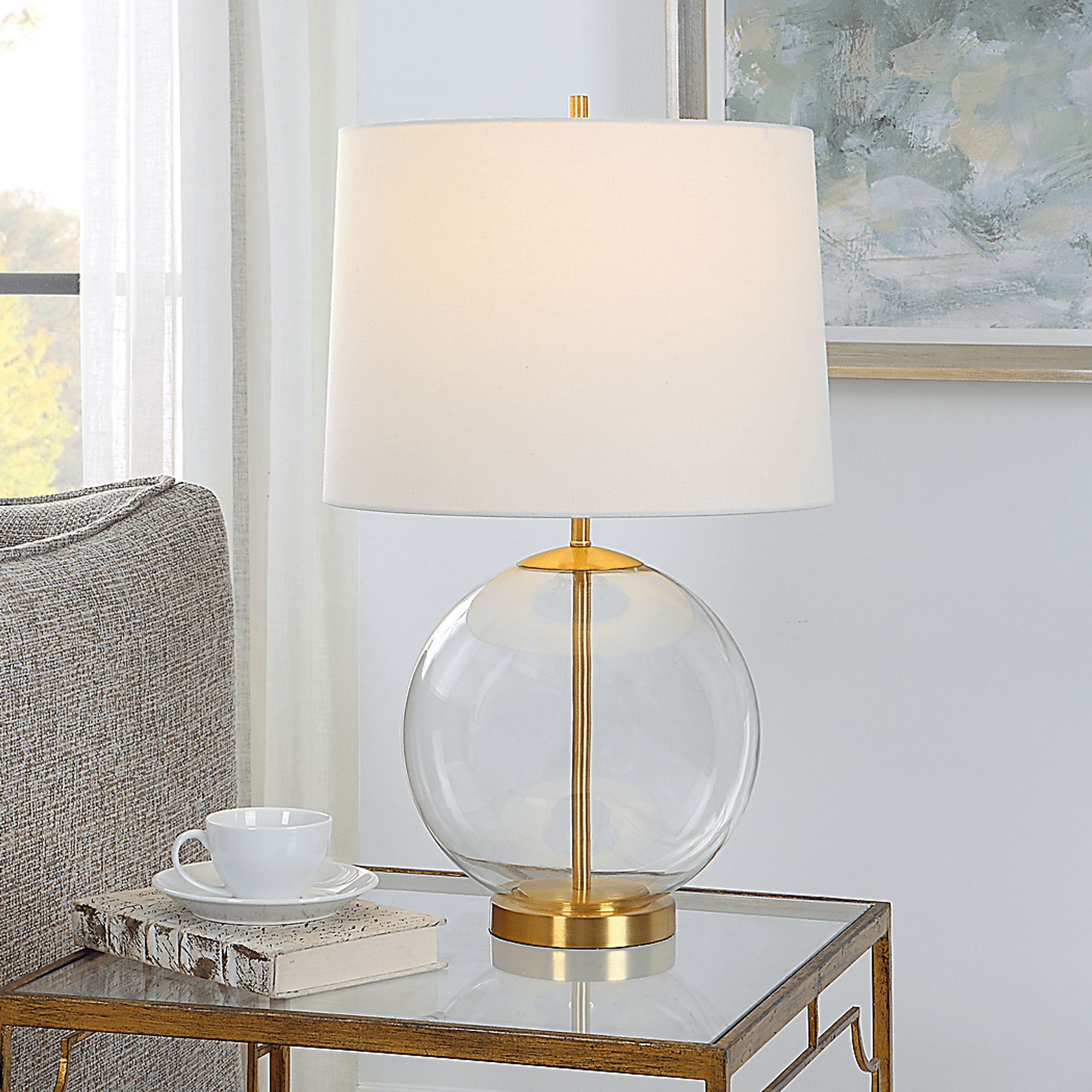Banyan Place Gold Lamp - Image 3