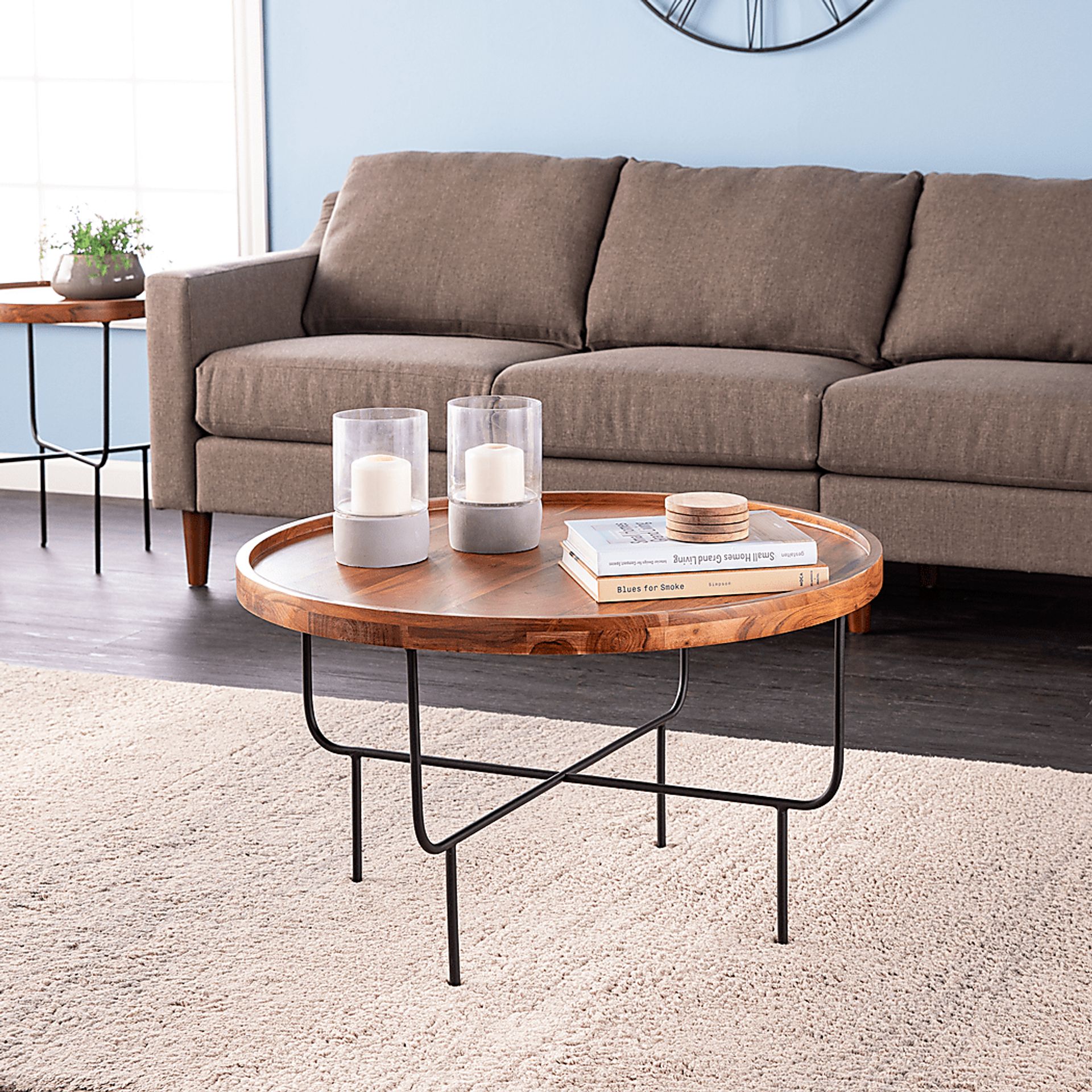 Banyanwood Brown Cocktail Table - Image 3