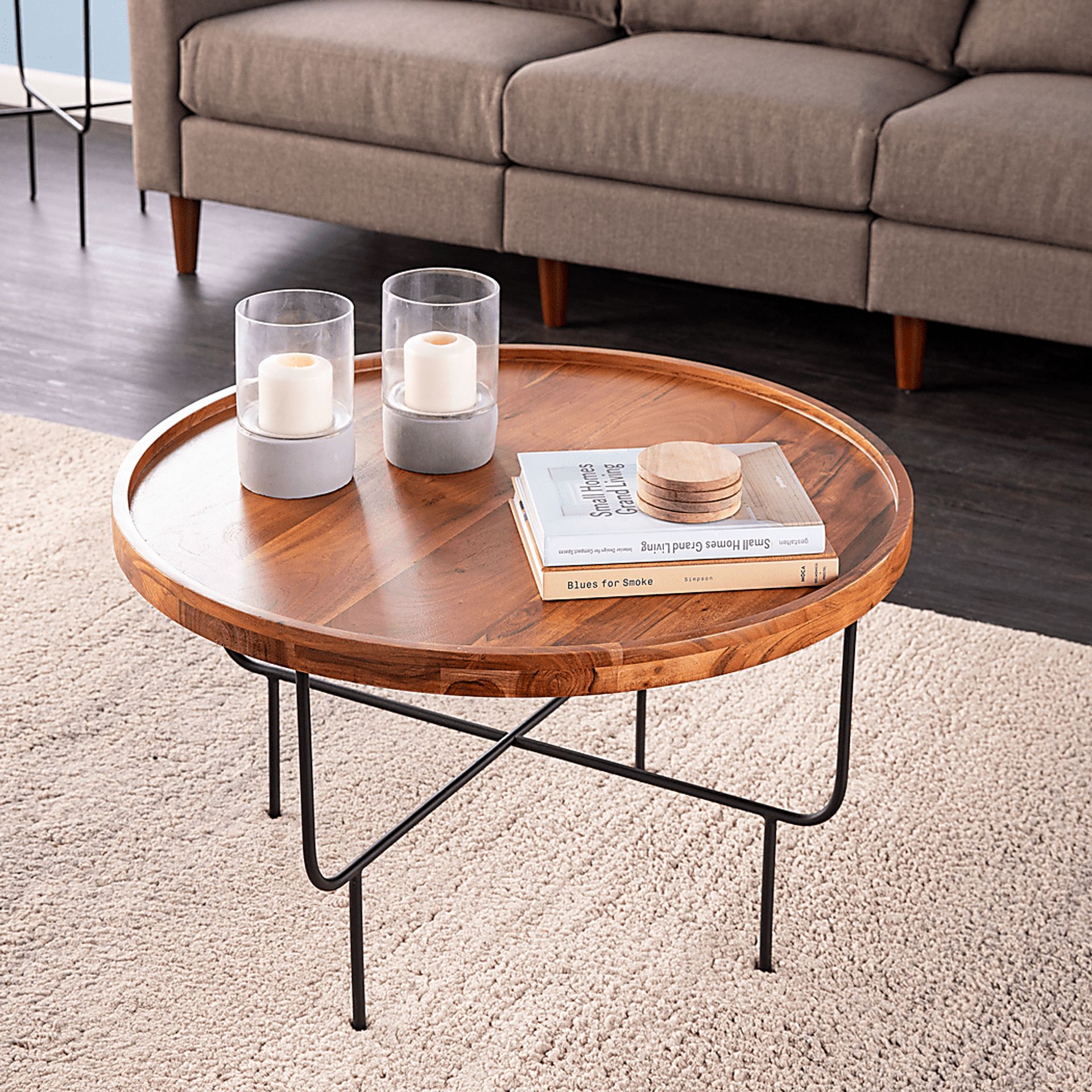 Banyanwood Brown Cocktail Table - Image 4