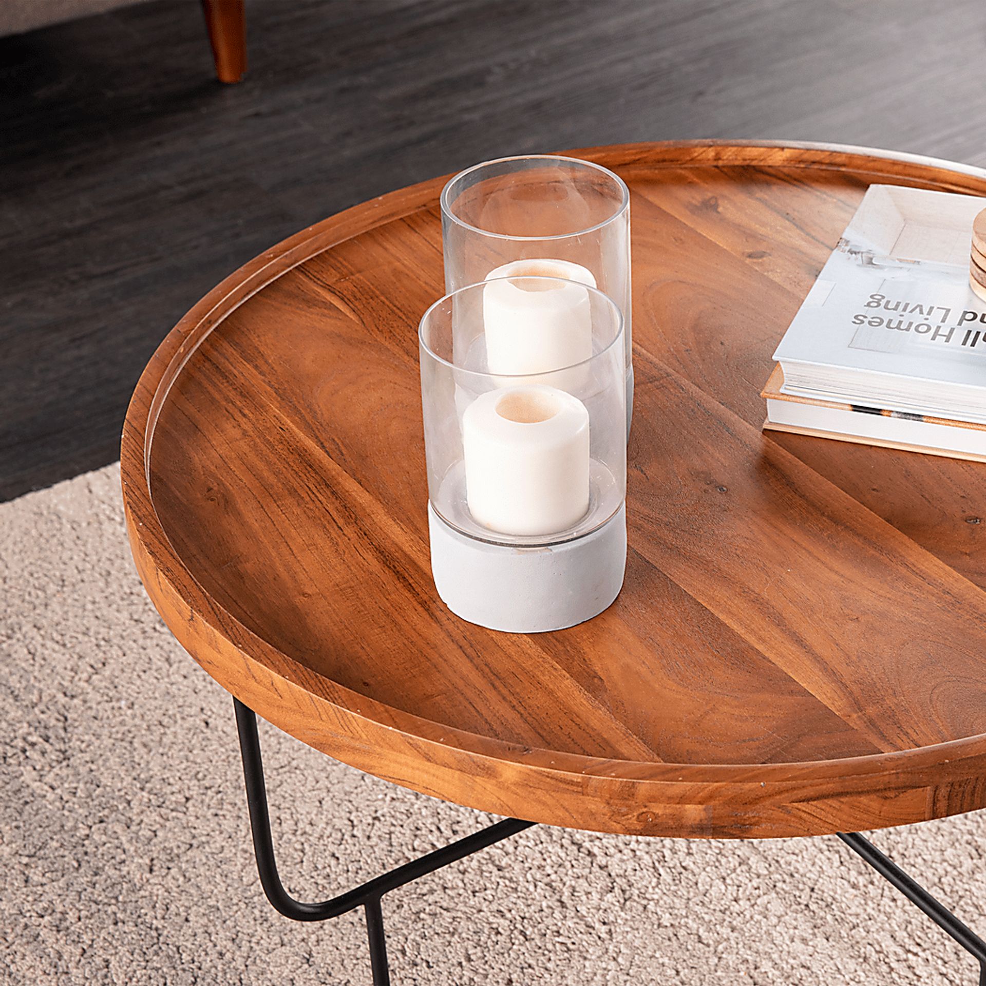 Banyanwood Brown Cocktail Table - Image 8