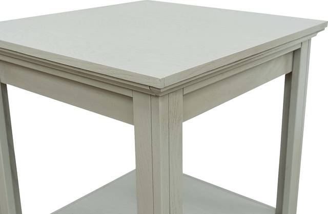 Baozi Beige End Table - Thumbnail - Image 3