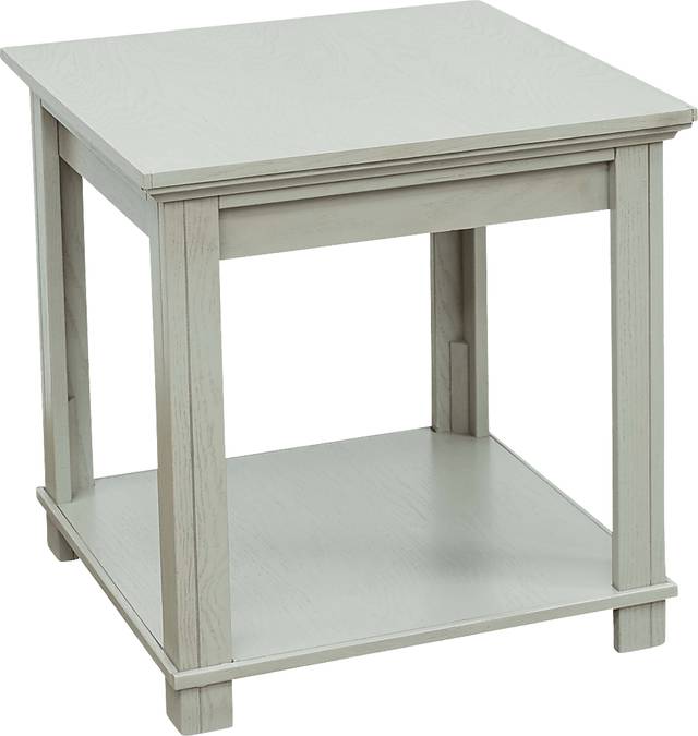 Baozi Beige End Table - Thumbnail - Image 1