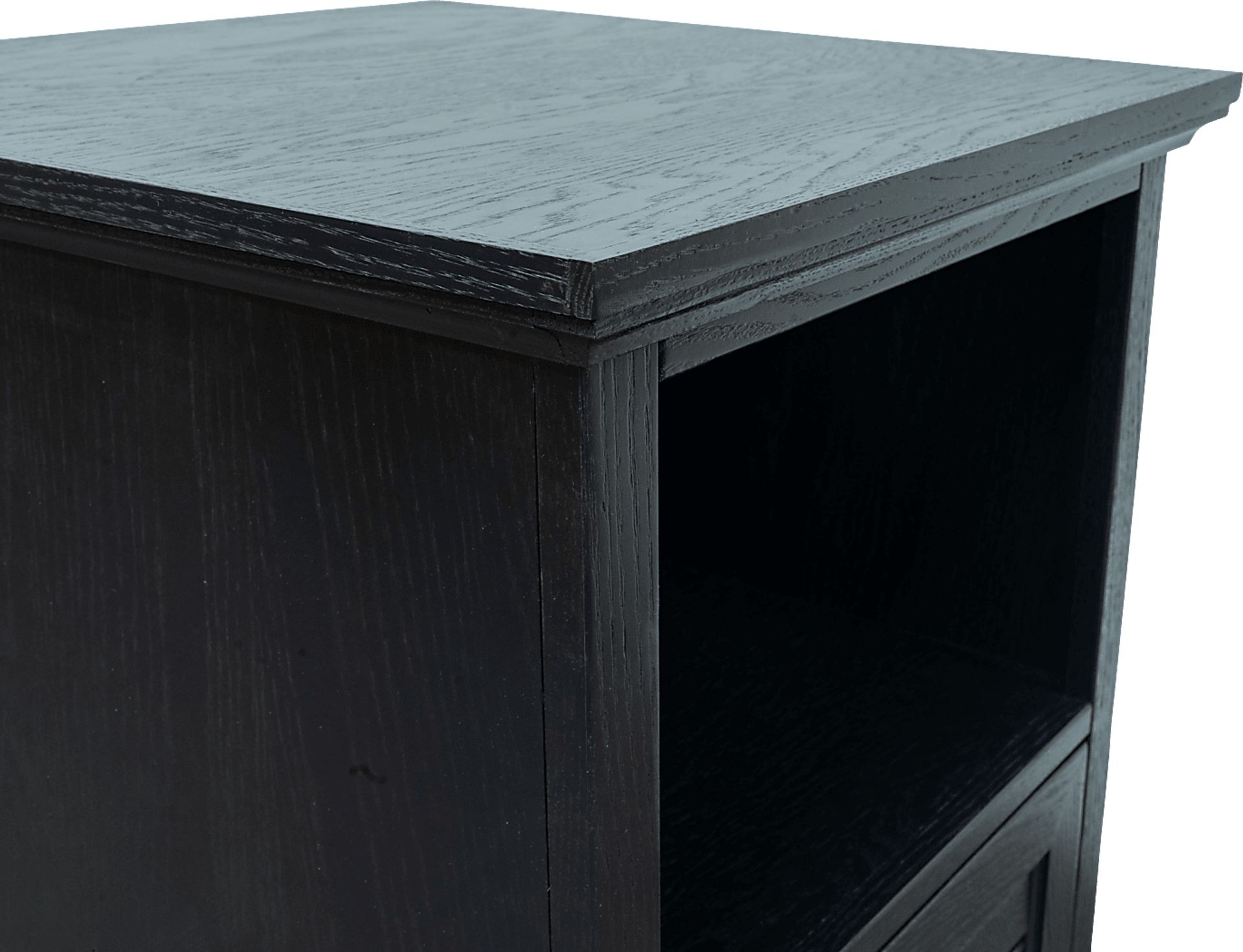 Baozi Black File Cabinet - Image 2