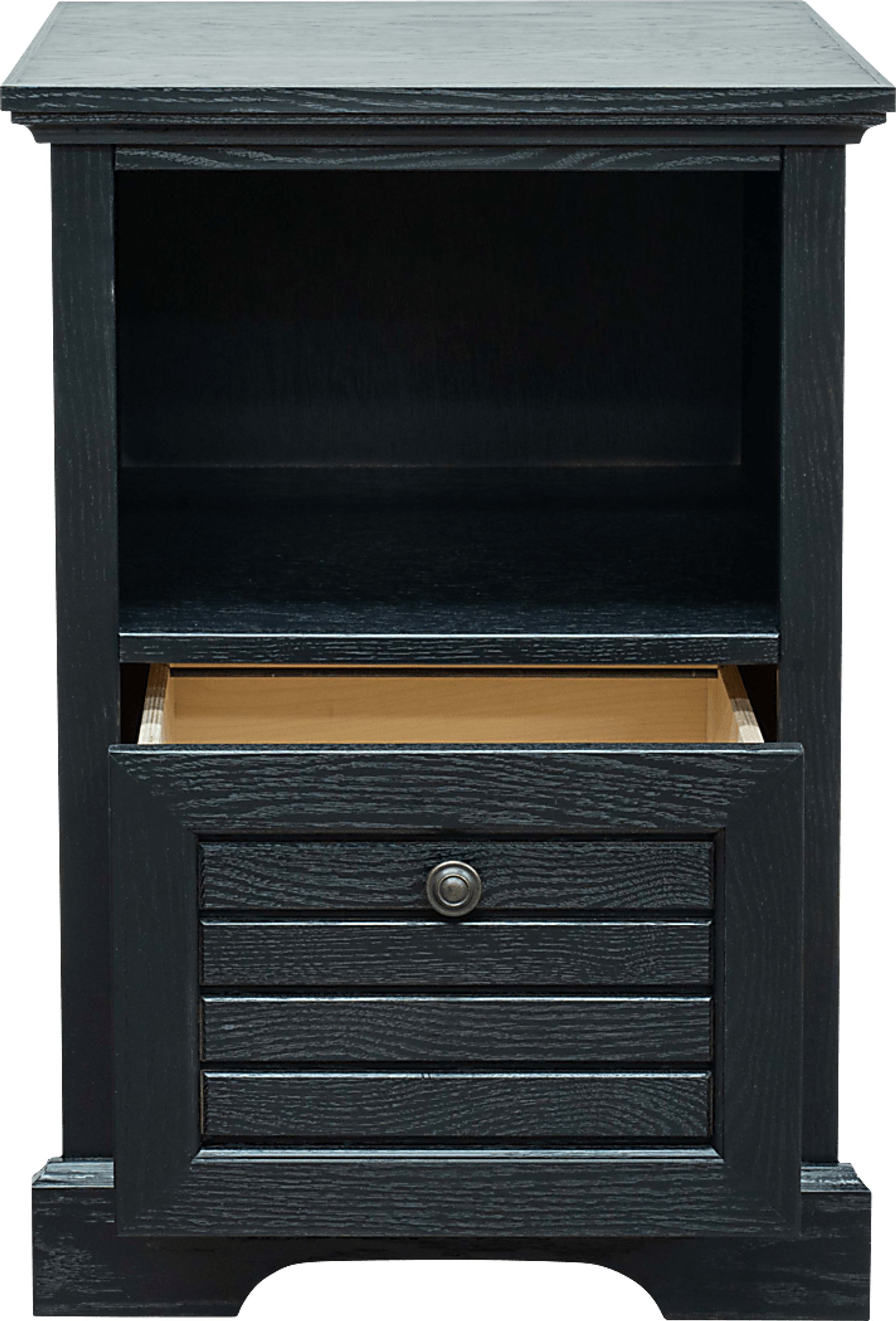Baozi Black File Cabinet - Image 4