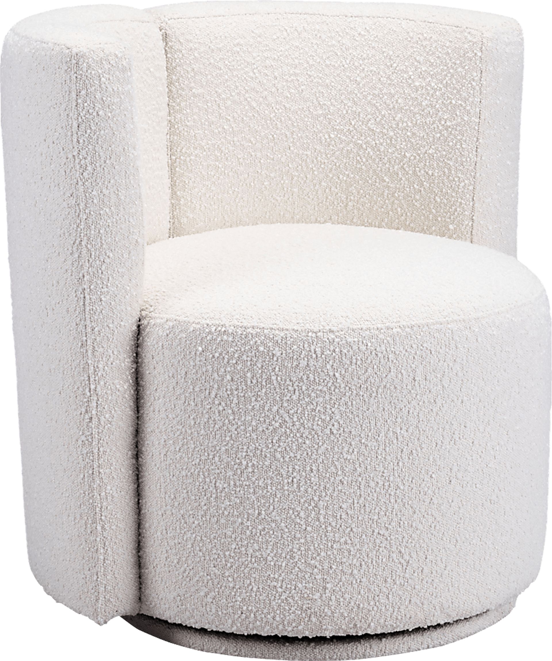 Baozy White Accent Chair - Image 1