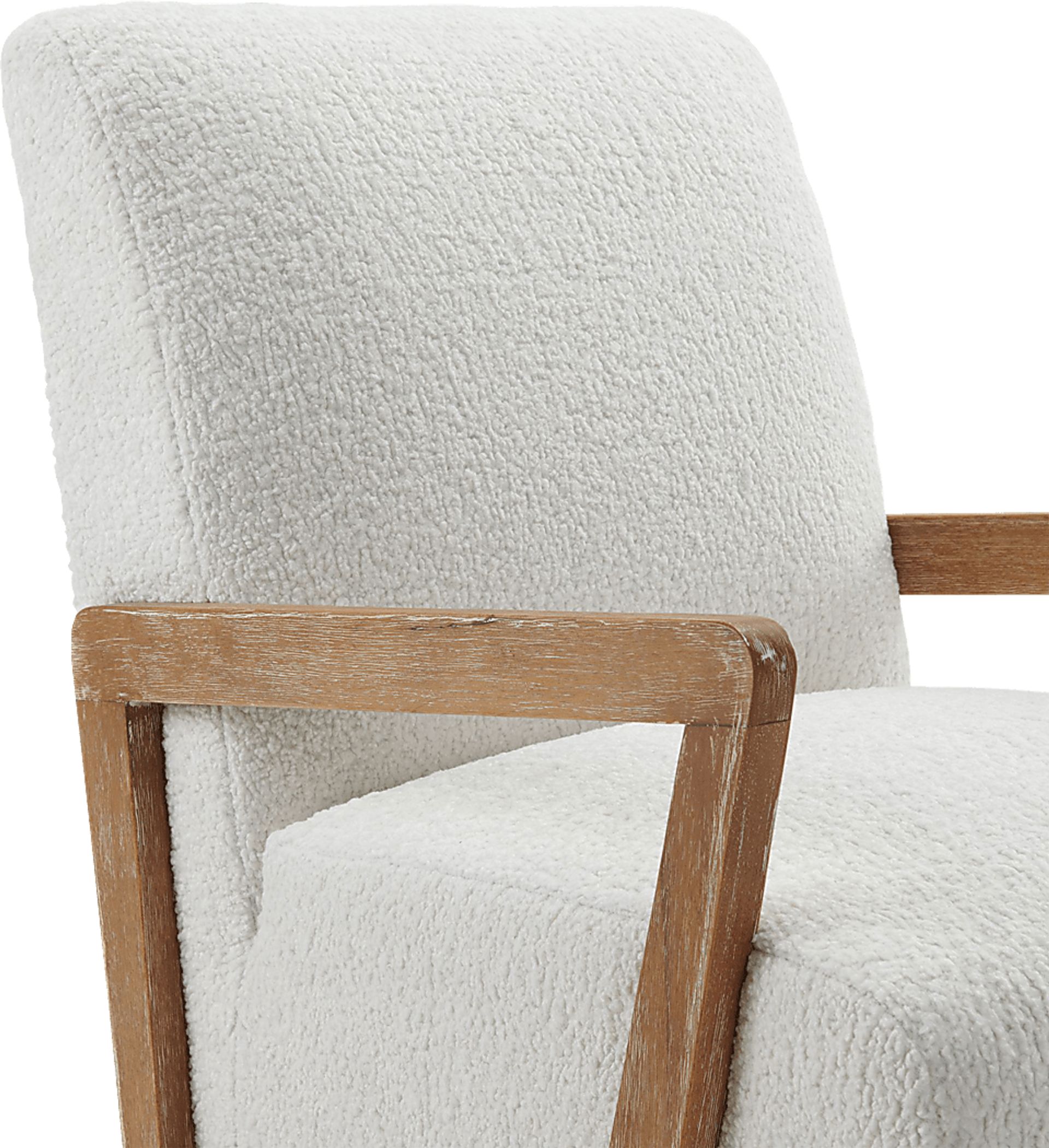 Baranco White Accent Chair - Image 6