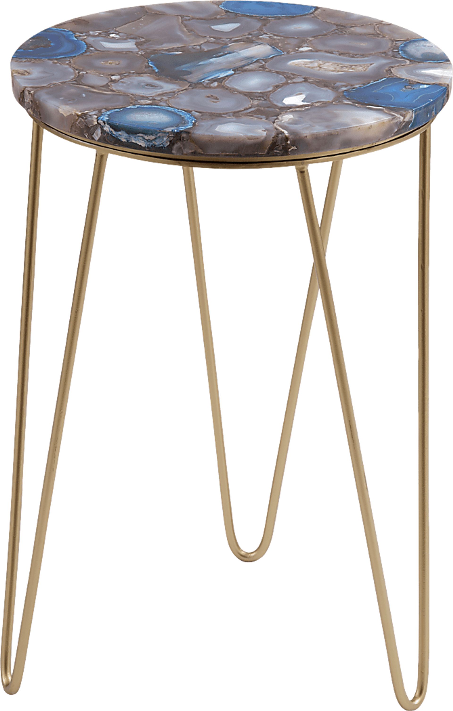 Barasford Gold Accent Table - Image 1